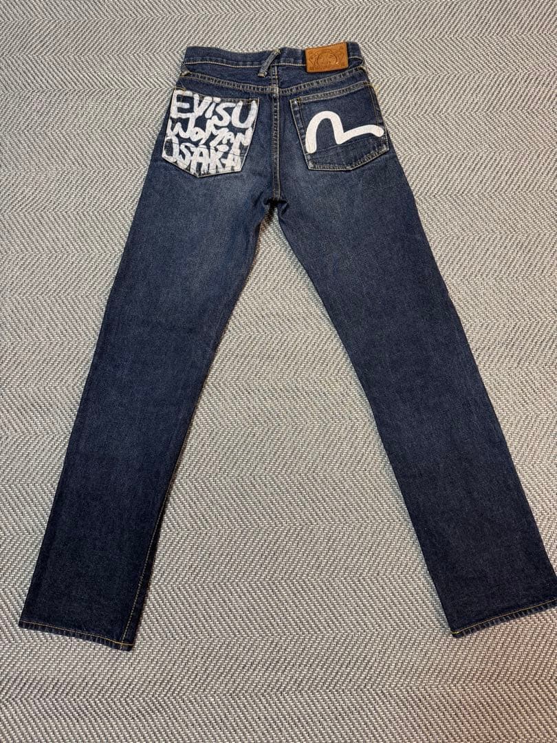 エヴィス ストレートデニム サイズ25