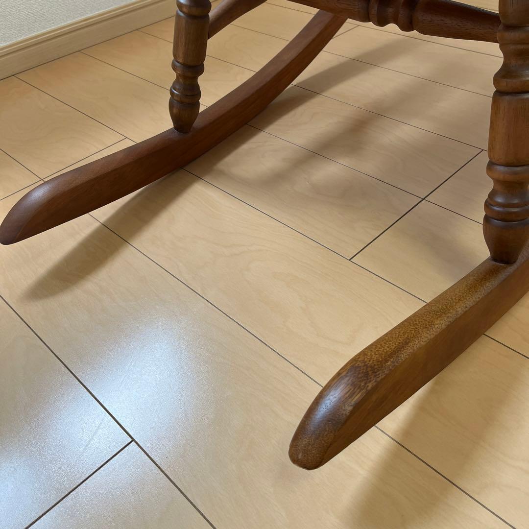 限定値下げ！送料込み　美品　ロッキングチェア　アンティーク　木製　大型