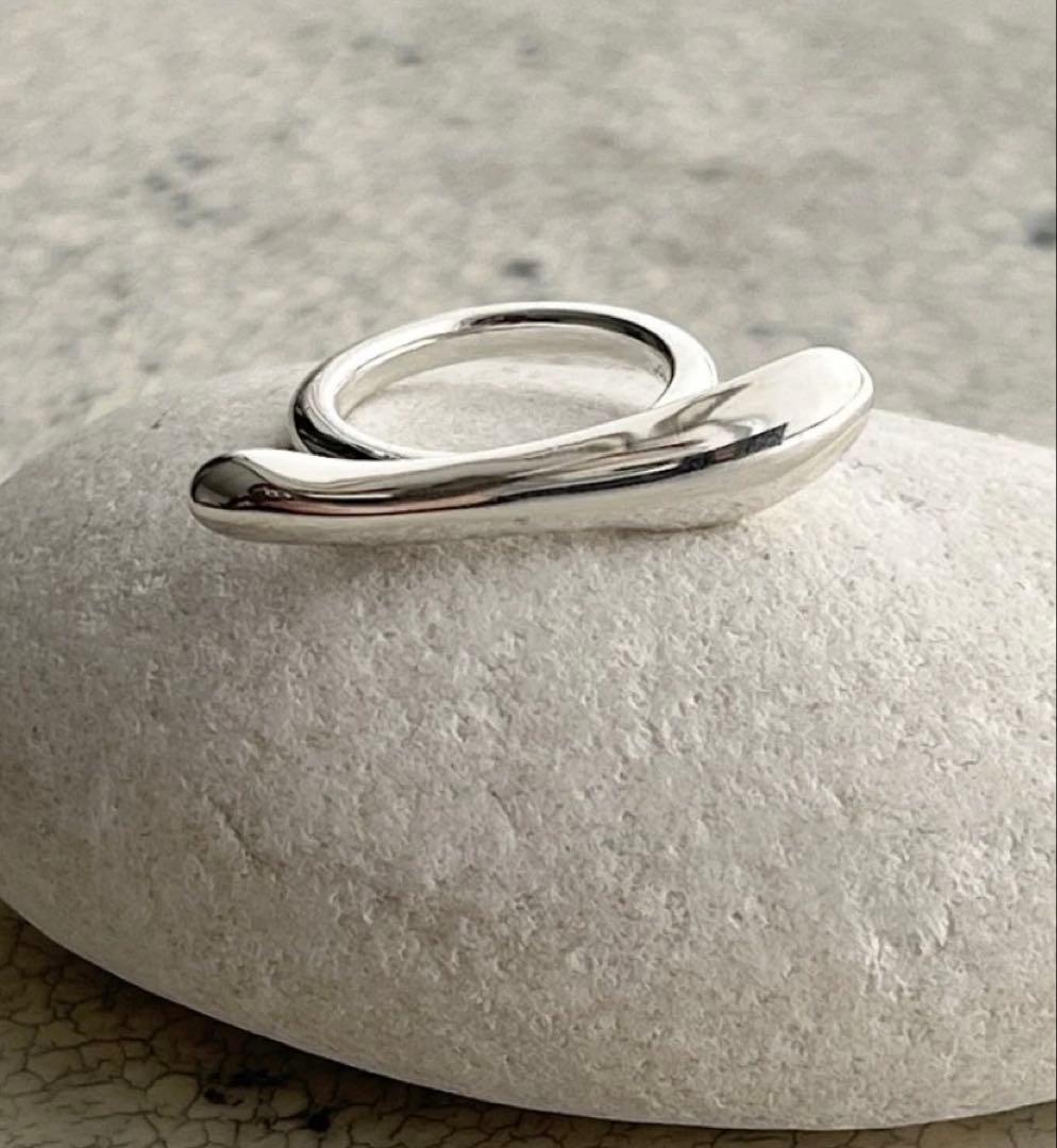 CHIEKO+ スマイリー　リング　シルバー