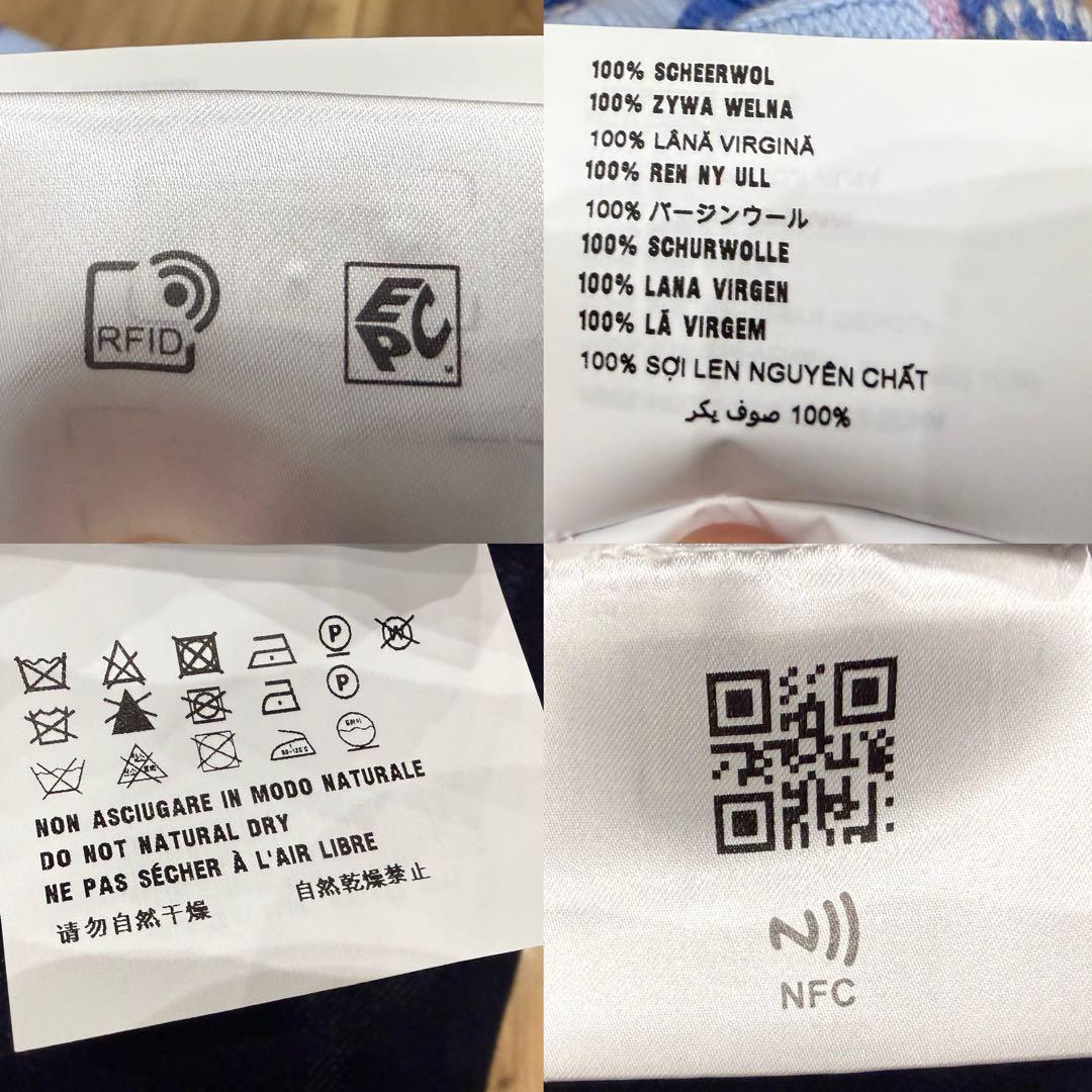 ★*★様 ミュウミュウ　ロゴジャガードニットセーター　MML427 1RR1 3