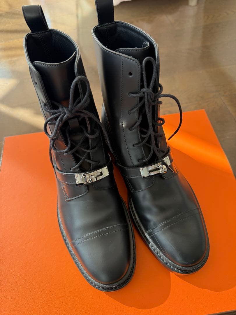 期間限定値下げ　HERMES エルメス　ファンク　ブーツ　38