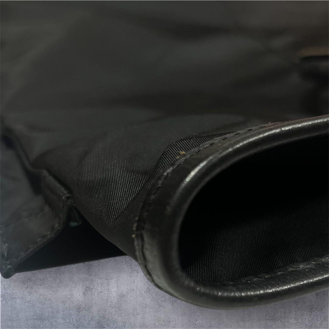 Felisi フェリージ ヘルメットバッグ ナイロン レザー　ブラック