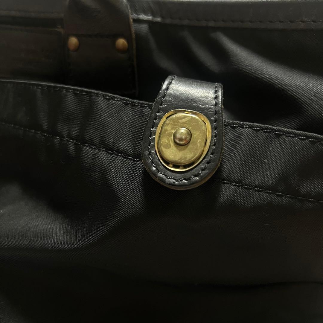 Felisi フェリージ ヘルメットバッグ ナイロン レザー　ブラック