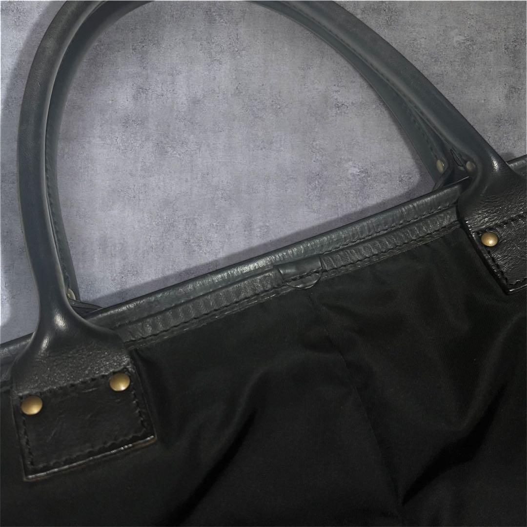 Felisi フェリージ ヘルメットバッグ ナイロン レザー　ブラック