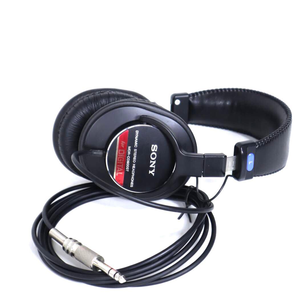 SONY MDR-CD900ST ヘッドホン イヤーパッド新品交換済