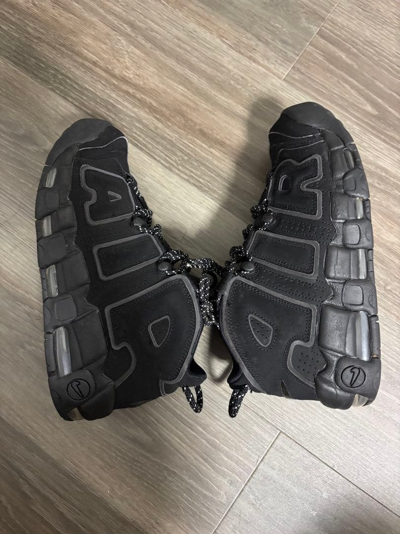 Nike Air More Uptempo ブラック 25センチ