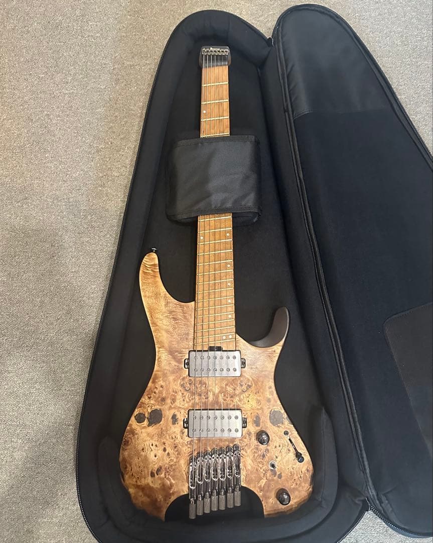 ibanez QX527PB-ABS 社外ケース付き