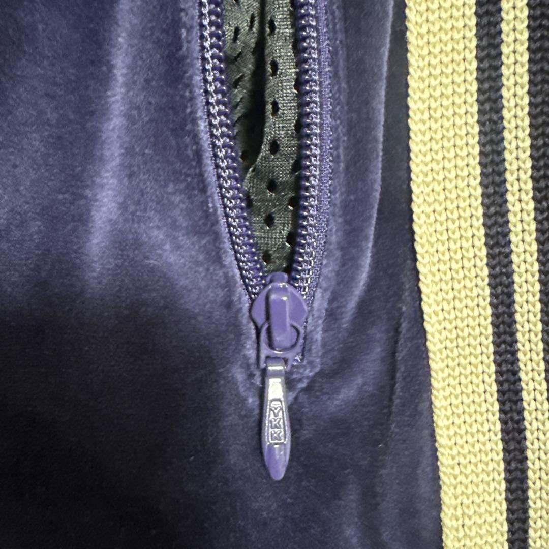 Needles ニードルス ベロア トラックパンツ パープル S タグ付き 美品