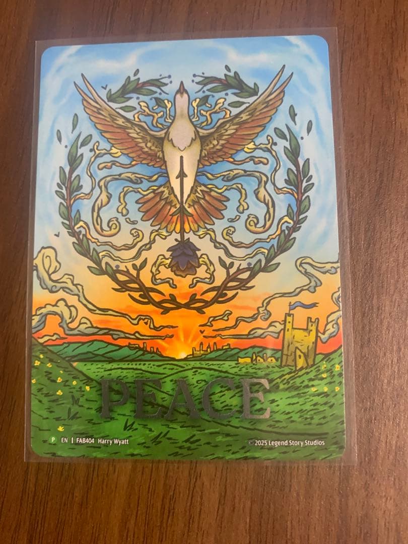 War peace トークン 二枚セット fab flesh and blood