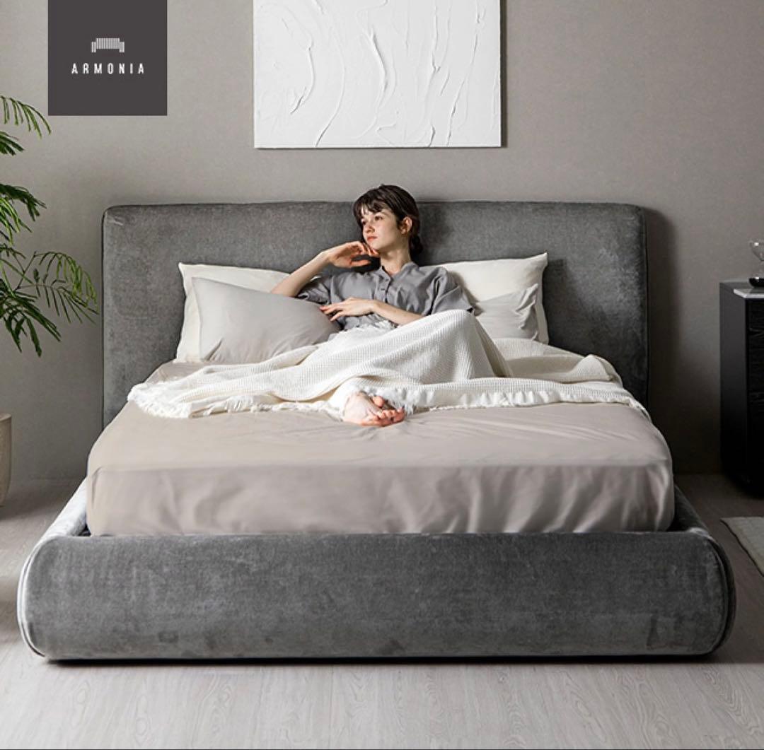 ゆーかりん⭐︎アルモニア ベッドフレームダブル　Marsu（保証期間内）