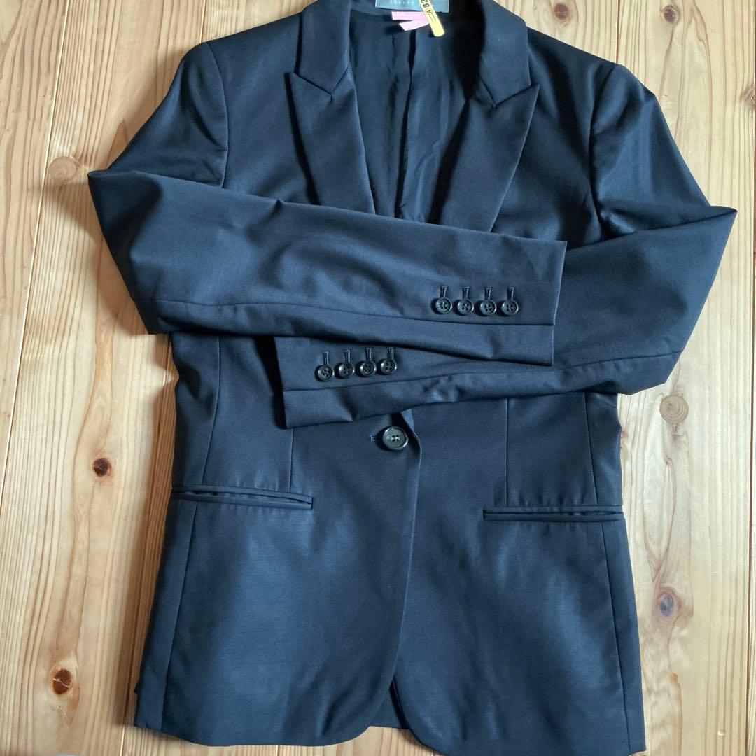 theory luxe ネイビーパンツスーツ