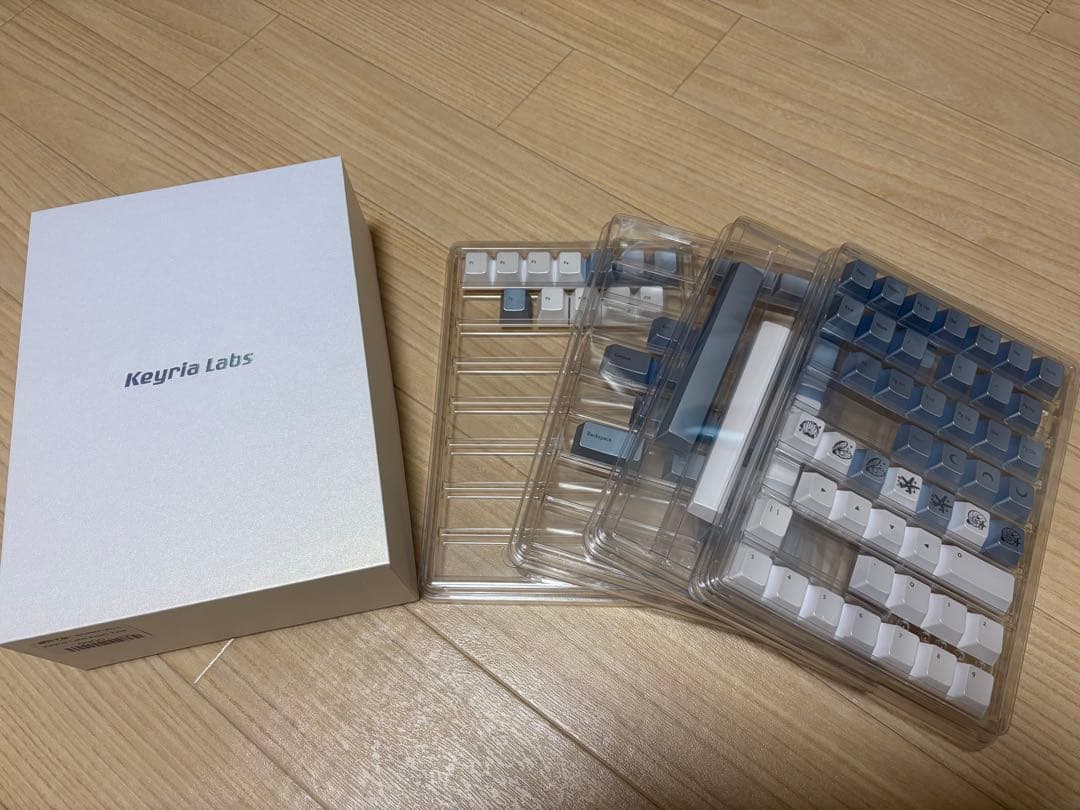キーボード Agar EC PCwhite + keyria labs pearl tear