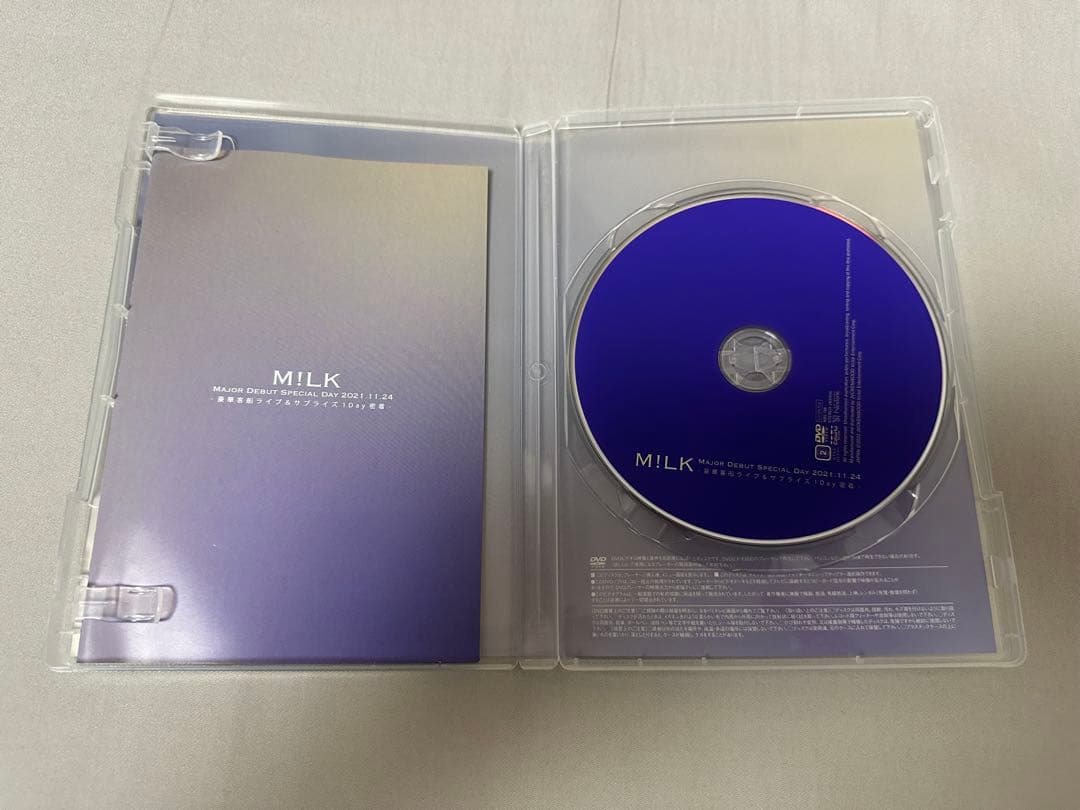 ミュージック M!LK Major Debut Special Day DVD