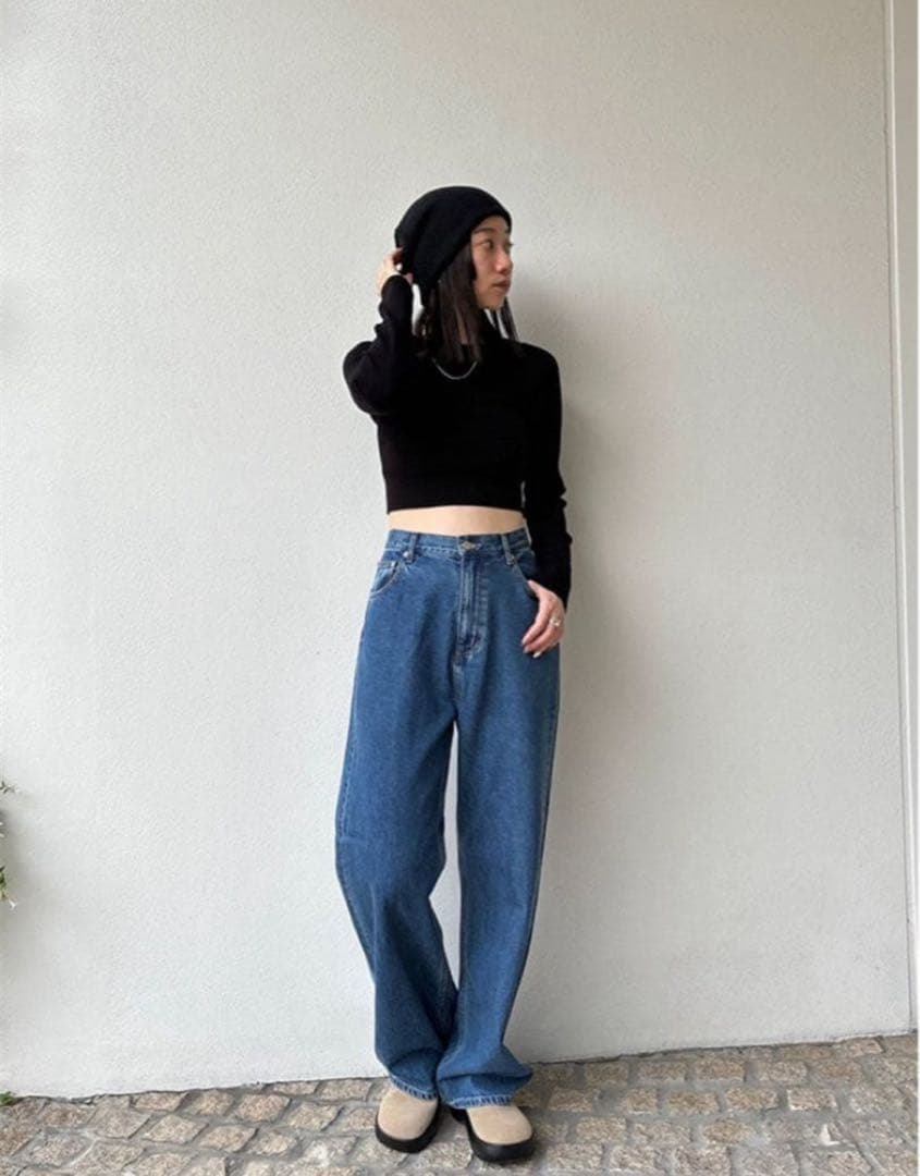 トゥデイフル　TODAYFUL carys denim ブルー　25