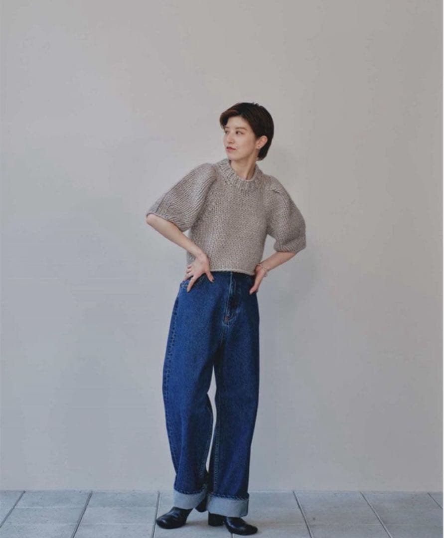 トゥデイフル　TODAYFUL carys denim ブルー　25