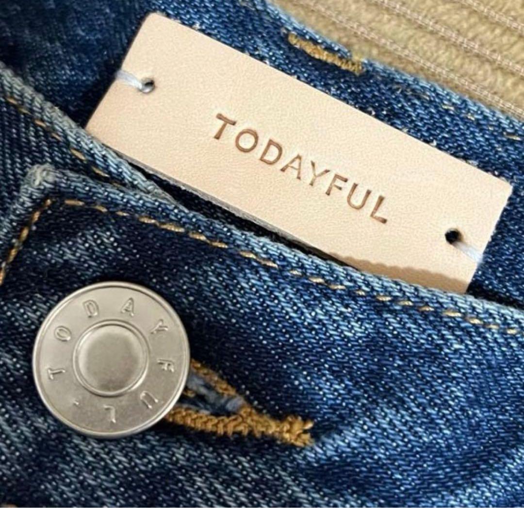 トゥデイフル　TODAYFUL carys denim ブルー　25