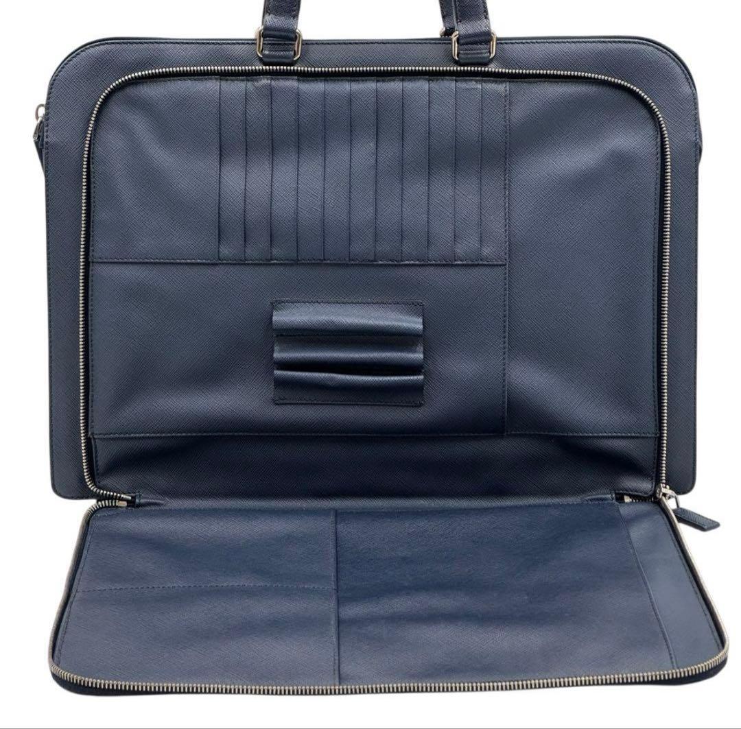 【極美品】PRADA プラダ ビジネスバッグ ブリーフケース VR0023