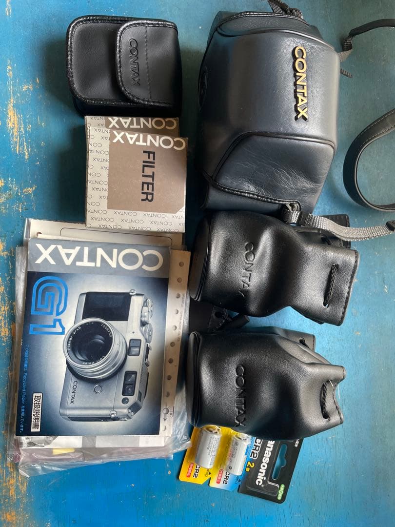 CONTAX G1 + レンズ2本 + フルセット（電池付）