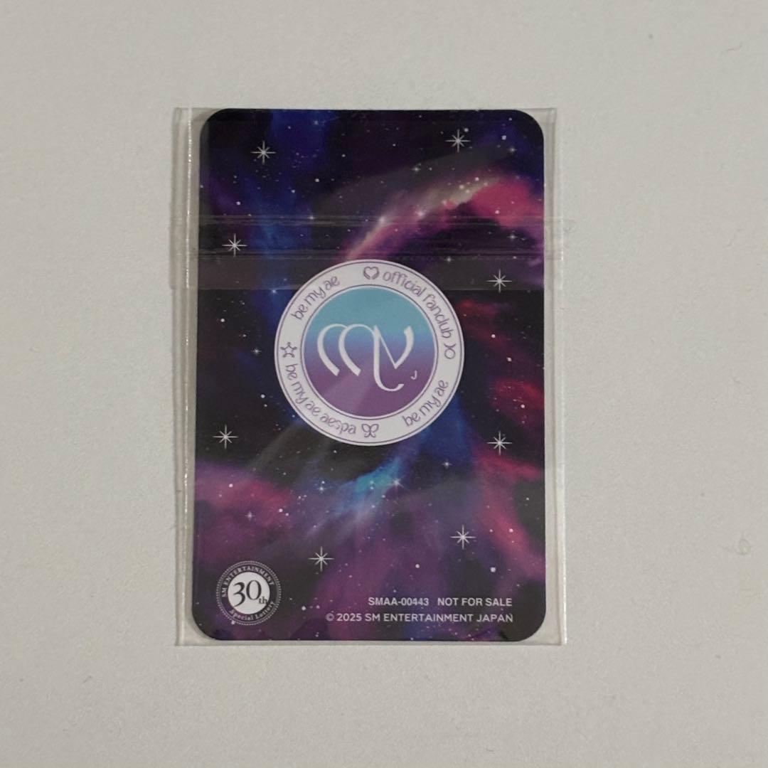 ジゼル トレカ SM ENTERTAINMENT 30周年記念