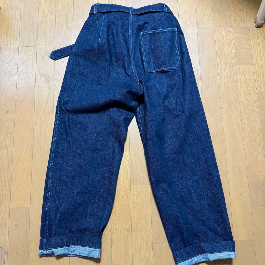 パンツ Graphpaper Colorfast Denim Belted Pants