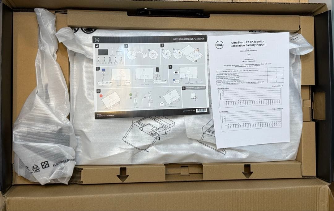 【yuki】Dell U2723QX 27インチ 4K ハブモニター