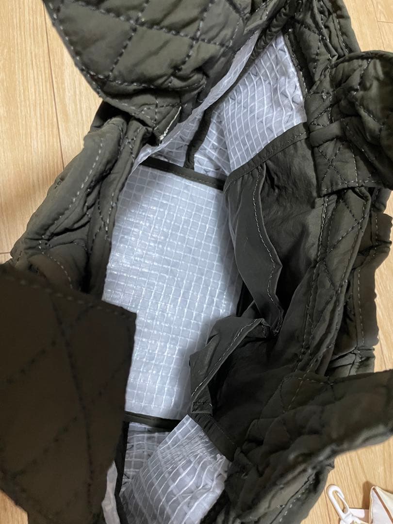 【ma】サハバイエリー フリルバッグ カーキ