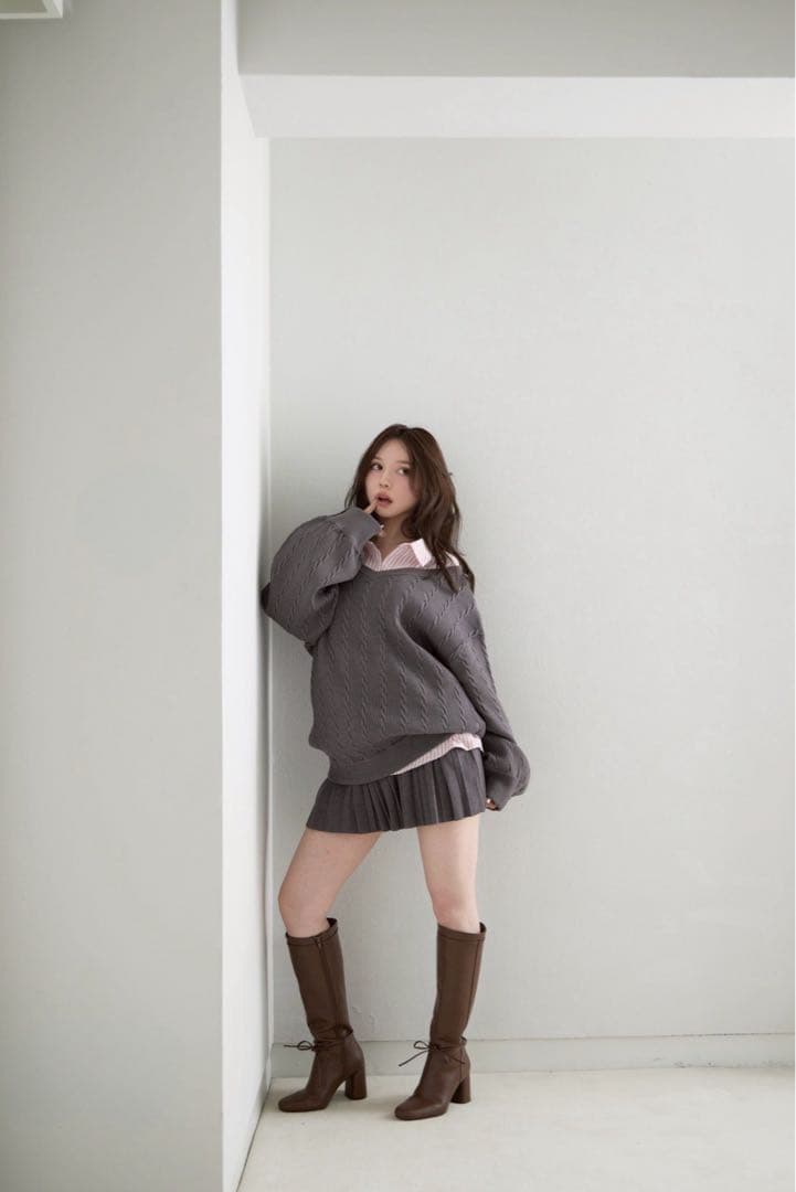 トップス andmary Agatha blouse set up