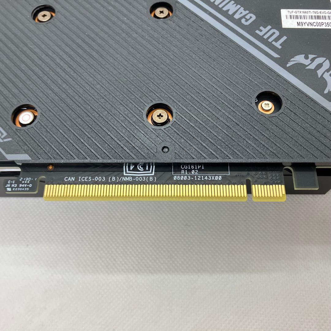 グラフィックボード・グラボ・ビデオカード ASUS TUF GTX1660TI T6G EVO GAMING No.116