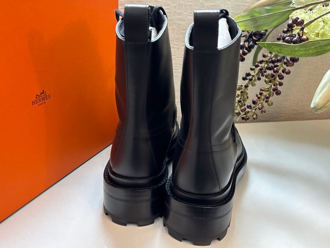 新品　エルメス HERMES ブーツ　ショートブーツ 37.5