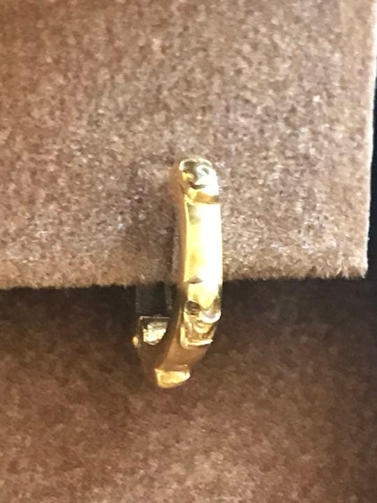 ⚫︎レア⚫︎ローリーロドキン スカルピアス YG