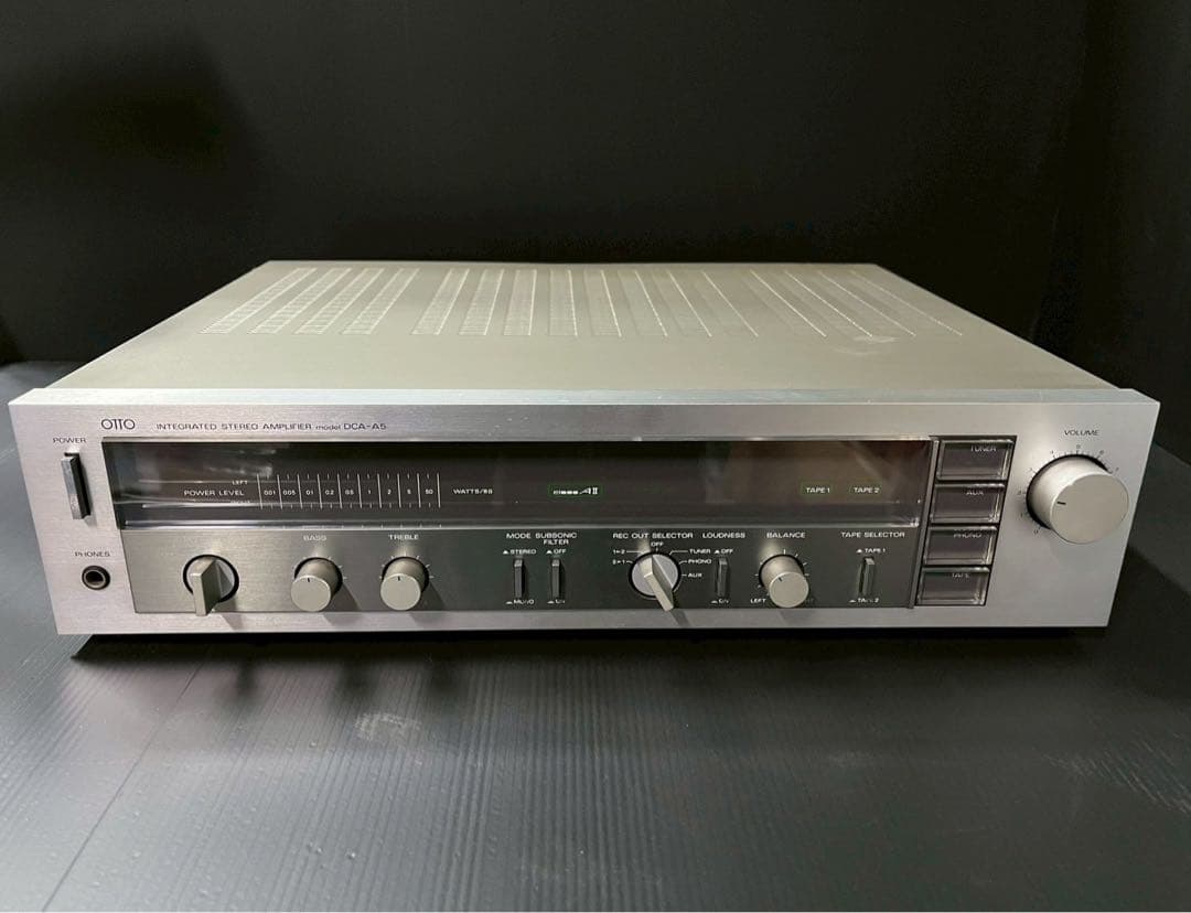 【現状品】OTTO プリメインアンプ DCA-5 ClassAⅡ 通電確認済
