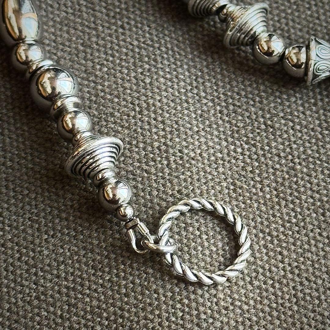 インディアンジュエリー　ナジャ　極太　ネックレス　ネイティブアクセサリー