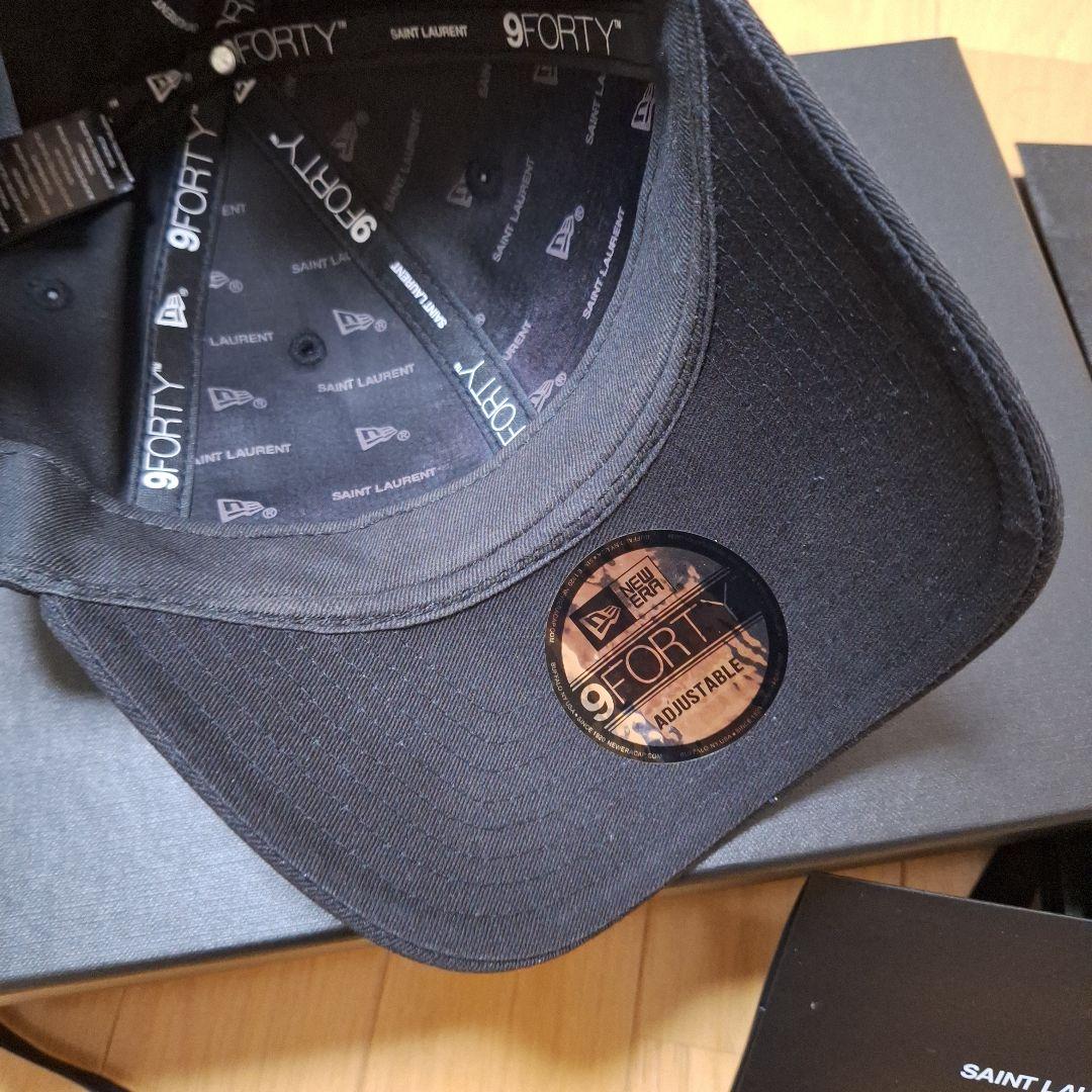【美品】SAINTLAURENT ニューエラ　9FORTY キャップ