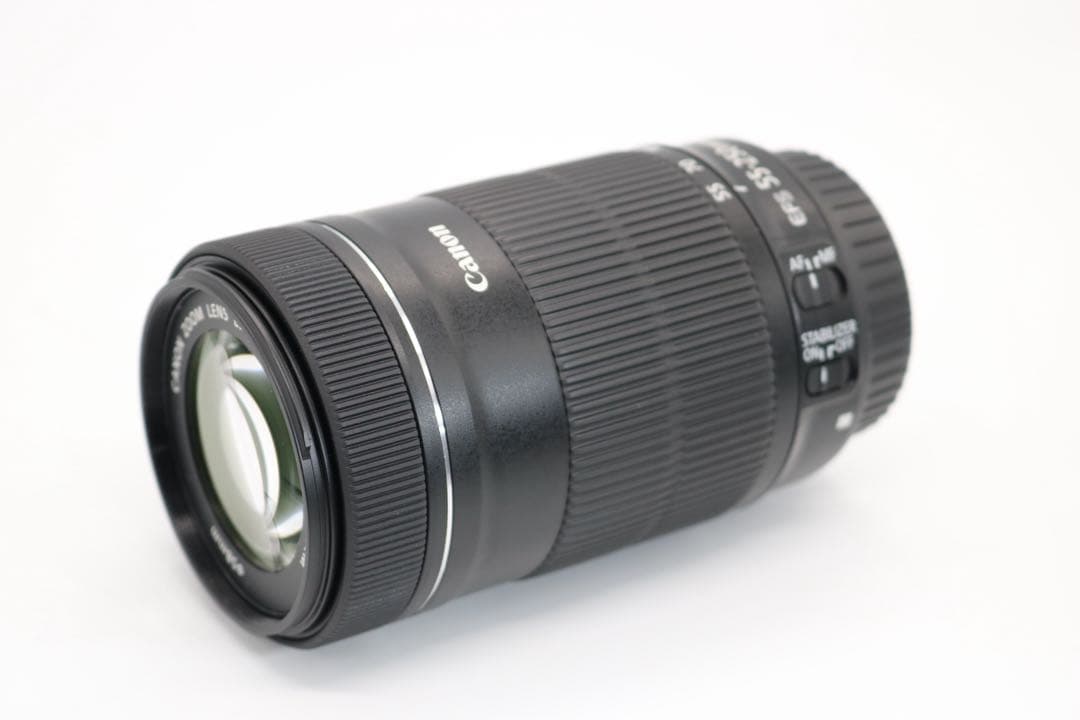 超美品 【Canon EF-S 55-250mm F4-5.6 IS STM】