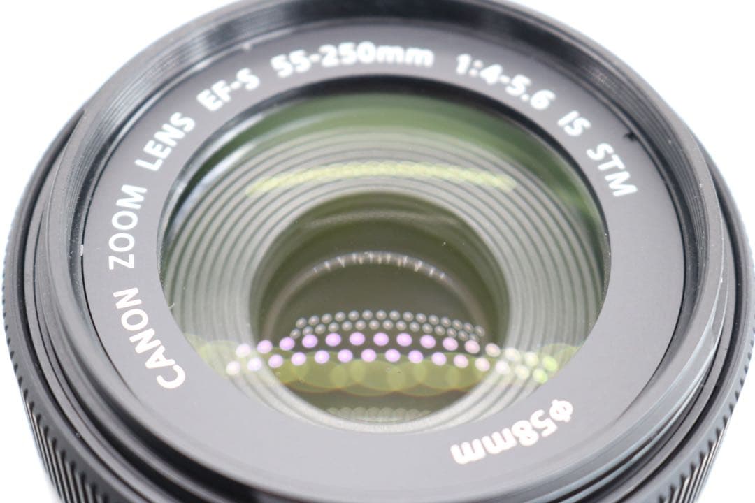 超美品 【Canon EF-S 55-250mm F4-5.6 IS STM】