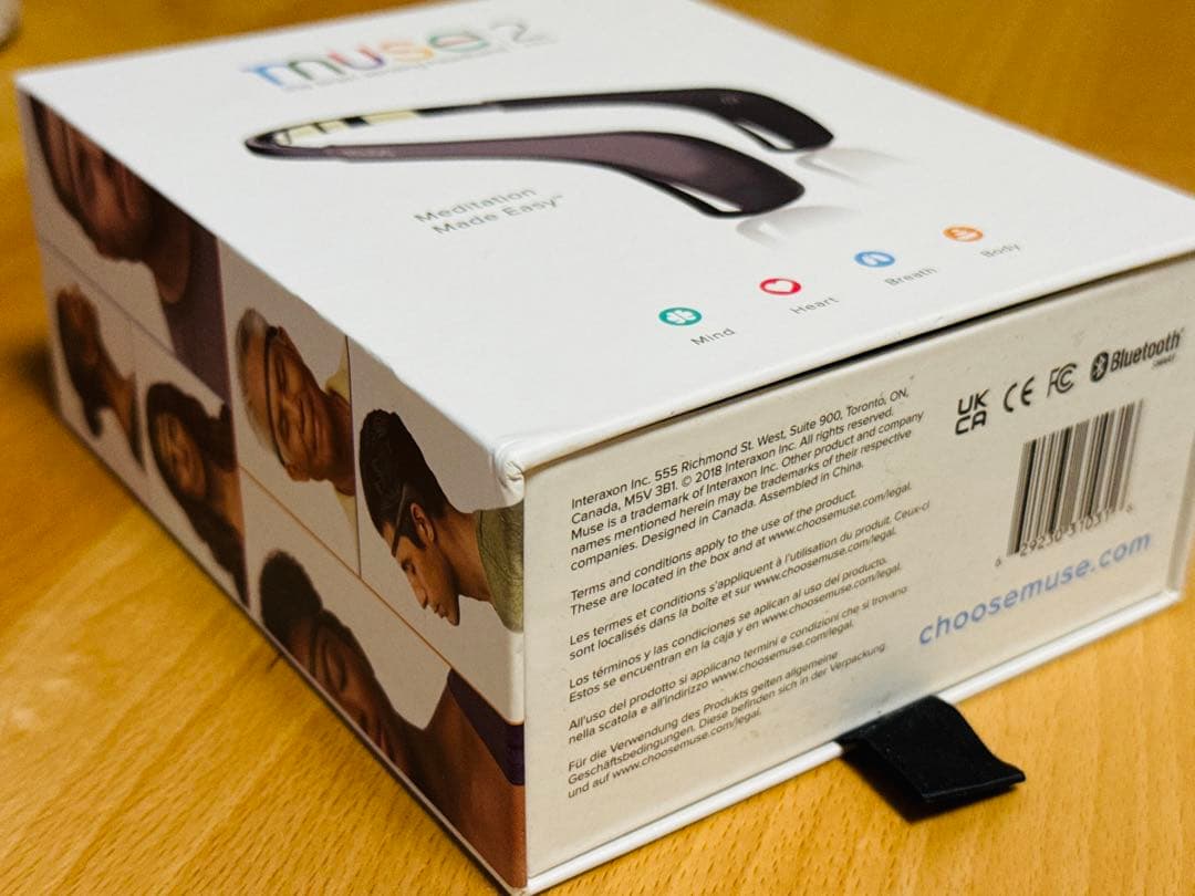 脳波デバイス Muse2【日本語マニュアル・キャリングケース付き】