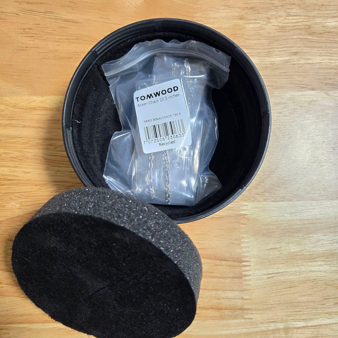 TOM WOOD　アンカーチェーン　ネックレス　20.5インチ　トムウッド