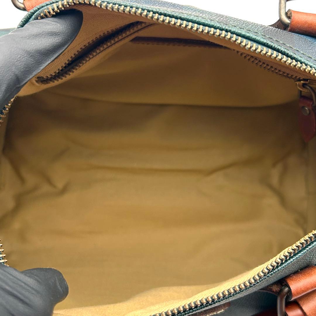 ✨極美品✨ ラルフローレン 2WAY ボストンバッグ ミニ 高級レザー 希少性大