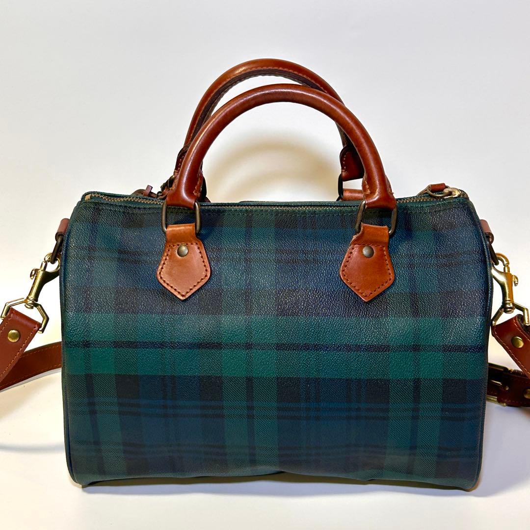 ✨極美品✨ ラルフローレン 2WAY ボストンバッグ ミニ 高級レザー 希少性大