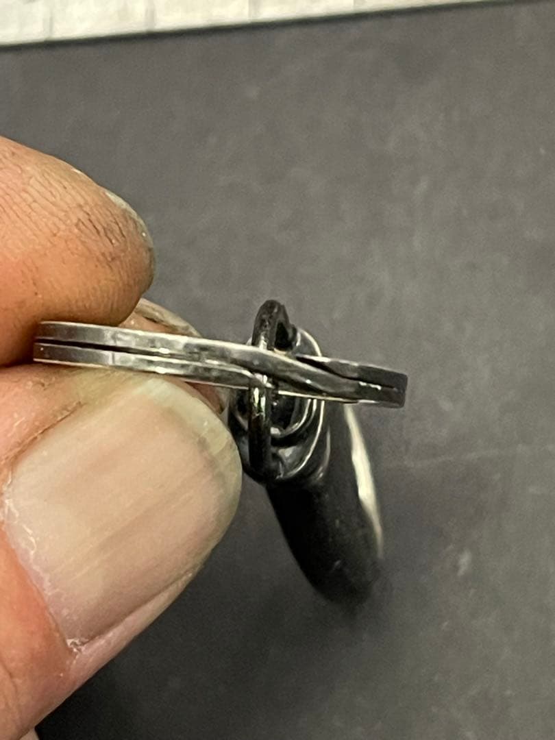 イデアリズムサウンド リチウムオム　キーリング　シルバー925