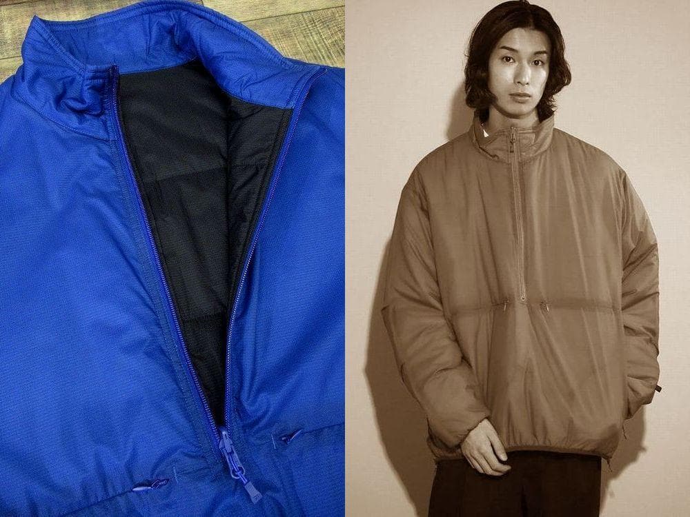 美品 ダイワピア 39 テック リバーシブル プルオーバー パフ ジャケット M