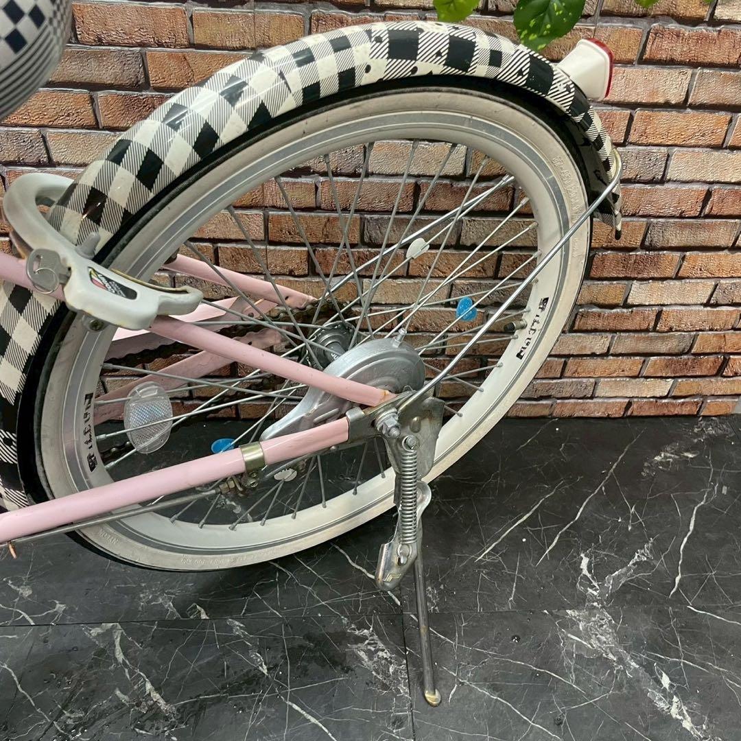 【106】子供用自転車 子供車 SPICEUP ピンク 20インチ シングル