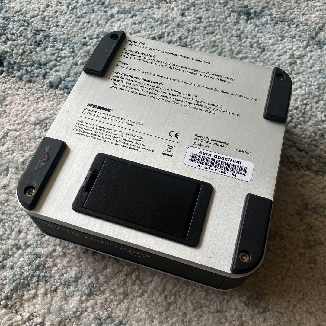 T*O様 FISHMAN Aura Spectrum DI Preamp 完動品