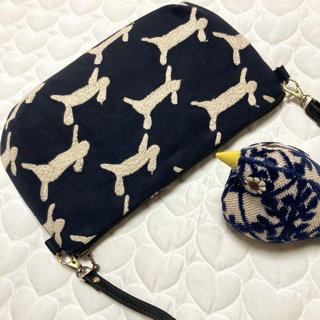 808両面使えるショルダーバッグ run run run× tambourine