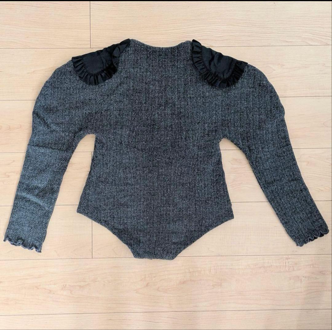 トップス DECO DEPUIS 1985 ARMY MOTIF TOPS grey