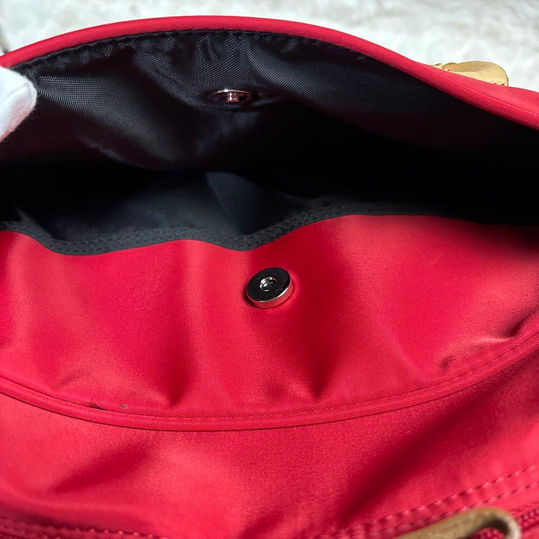【美品】BURBERRY GOLF ボストンバッグ　ダッフルバッグ　レッド