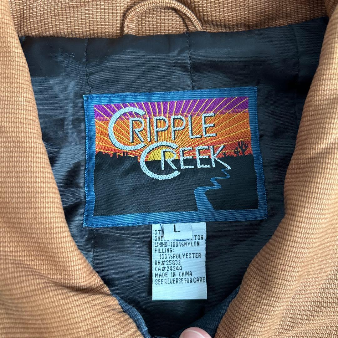 クリップルクリーク　ネイティブ柄ライン　ジップアップブルゾン　ジャケット