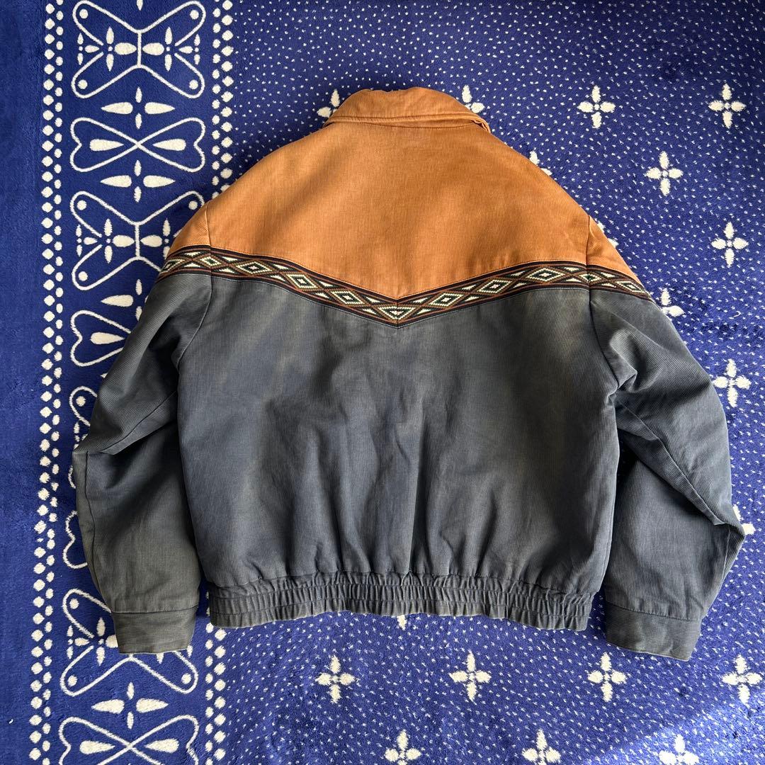 クリップルクリーク　ネイティブ柄ライン　ジップアップブルゾン　ジャケット