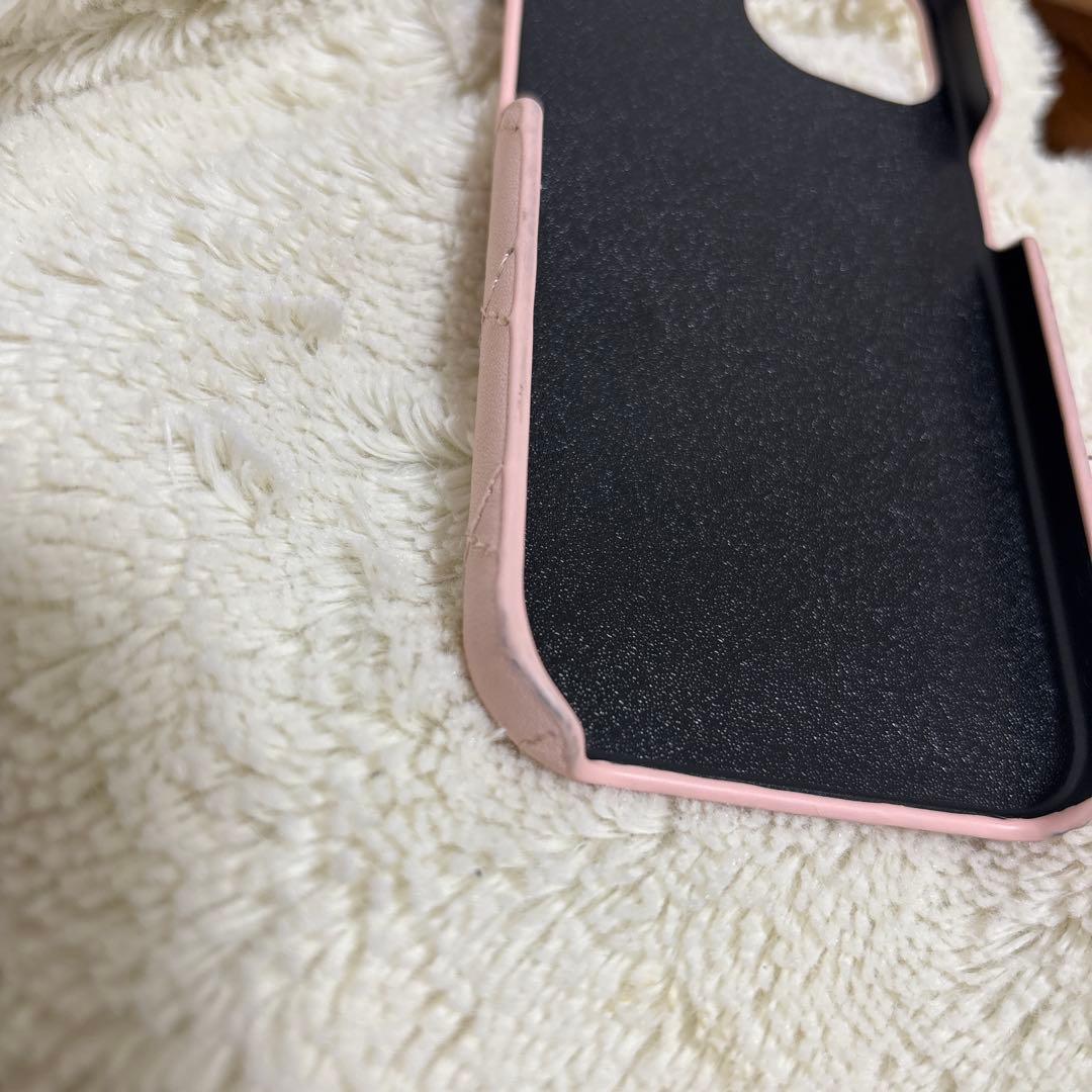 Darich キルティングビジューDDチャームiPhoneケース