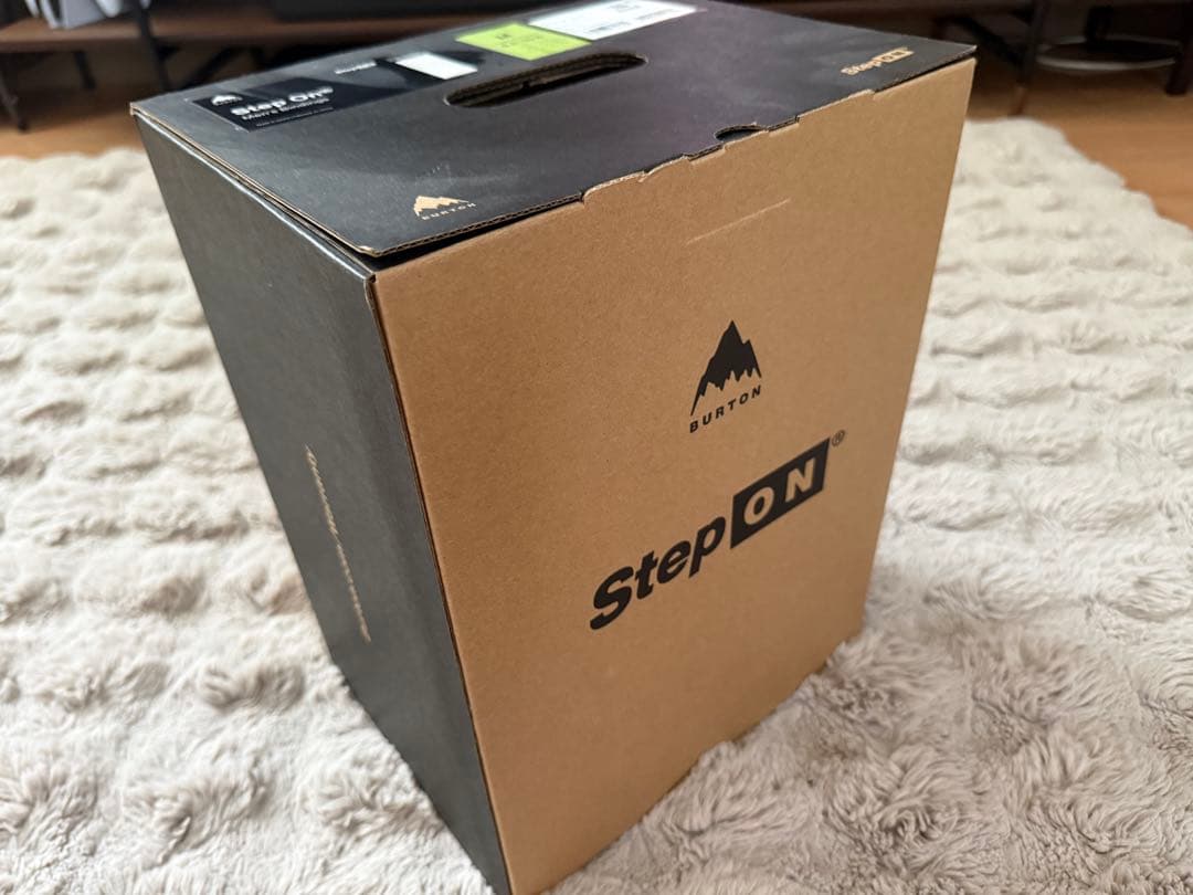 使用1回 バートン ステップオン burton STEPON メンズM 白